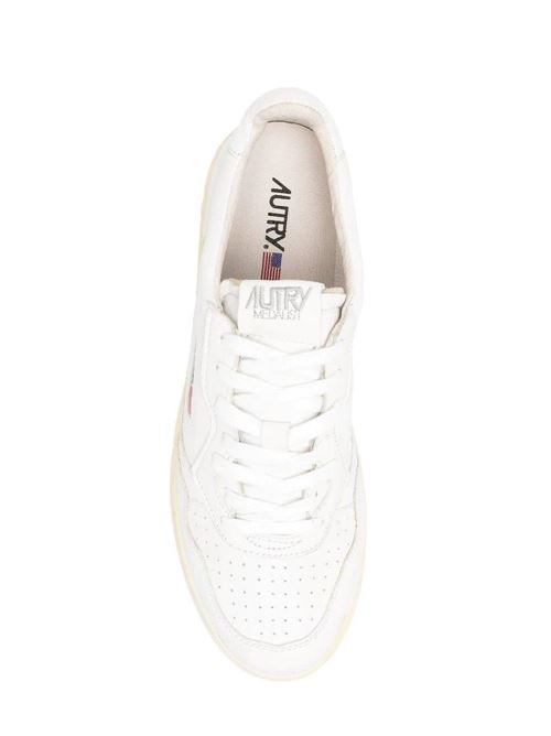 SNEAKERS MEDALIST LOW IN PELLE BIANCA Autry | AULMGG04GOAT/GOAT WHITE